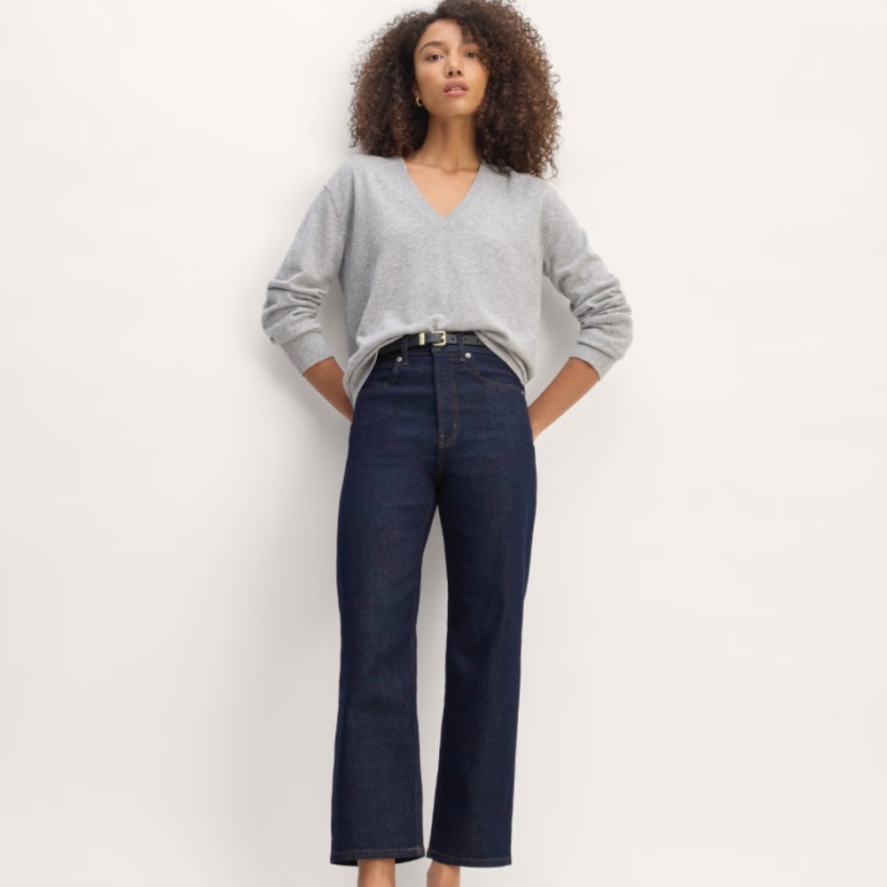 Everlane Way High Cropped Jeans